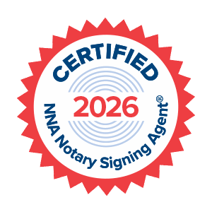 Certified NNA Notary Signing Agent